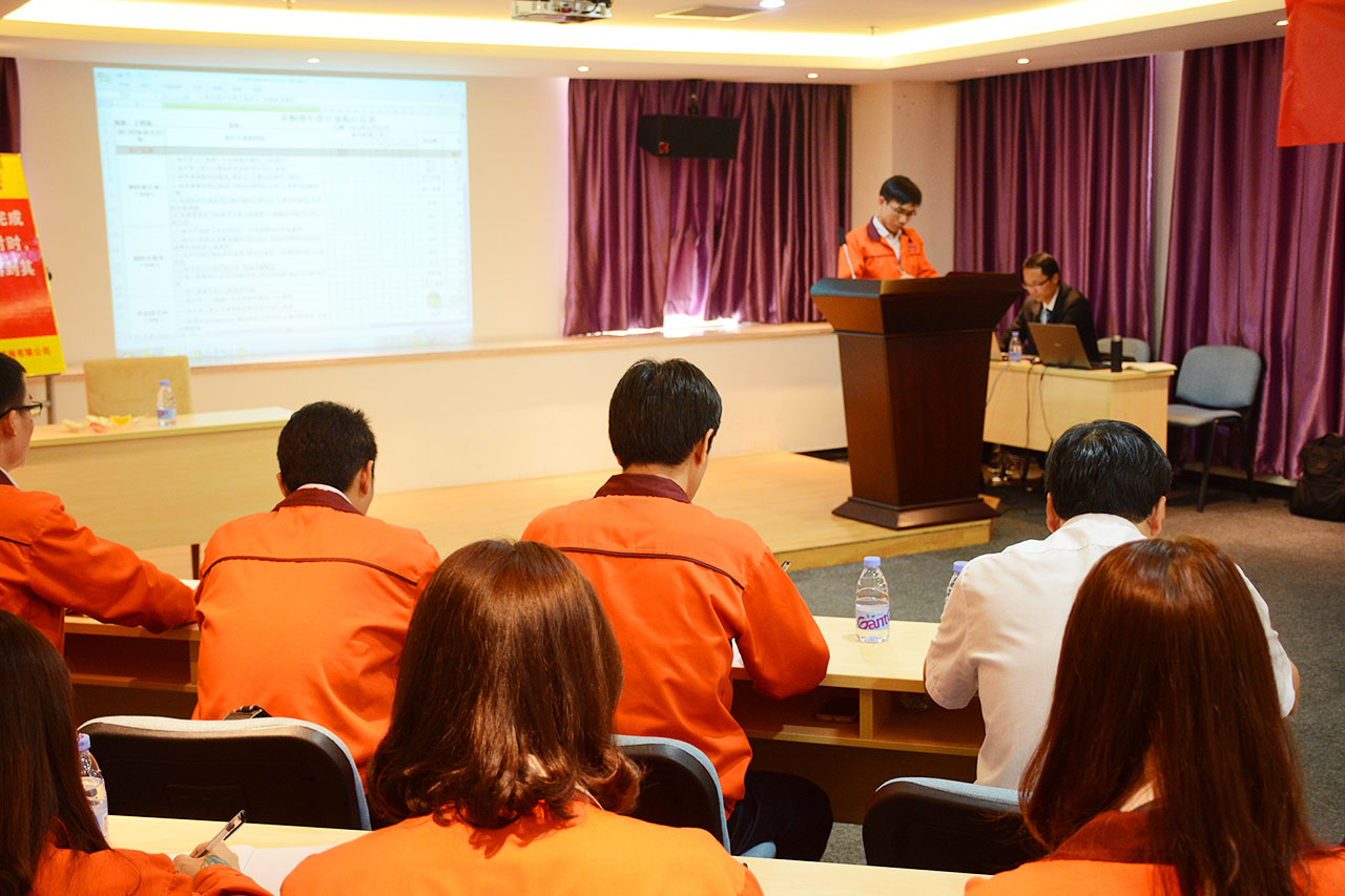 部門負責人發(fā)布2017年度經營目標和年度經營計劃書